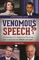 Venomous speech : problems with American political discourse on the right and left /