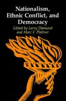 Nationalism, ethnic conflict, and democracy /