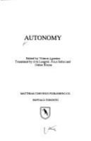 Autonomy /