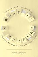 What is a people? /