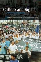 Culture and rights : anthropological perspectives /