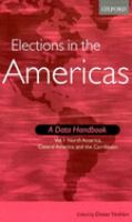 Elections in the Americas : a data handbook /