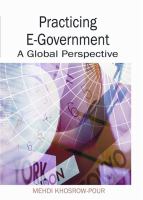 Practicing e-government : a global perspective /