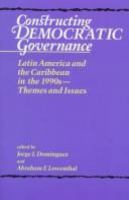 Constructing democratic governance : Latin America and the Caribbean in the 1990s /