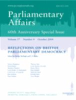 Parliamentary affairs.