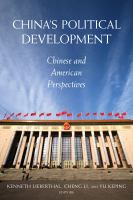 China's political development : Chinese and American perspectives /