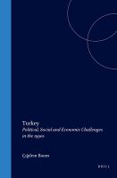 Turkey--political, social, and economic challenges in the 1990s /