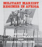 Military Marxist regimes in Africa /