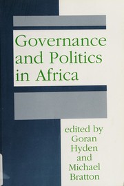 Governance and politics in Africa /