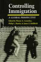 Controlling immigration : a global perspective.