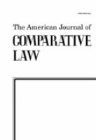 The American journal of comparative law.