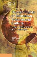 Human rights in education, science, and culture : legal developments and challenges /