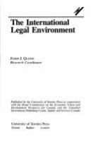 The international legal environment /