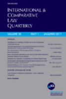 The International and comparative law quarterly.