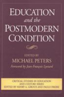 Education and the postmodern condition /