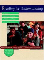 Reading for understanding : a guide to improving reading in middle and high school classrooms /