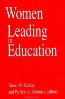 Women leading in education /