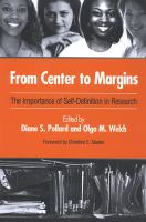 From center to margins : the importance of self-definition in research /