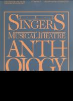 The singer's musical theatre anthology.