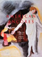 American encores : for solo voice and piano /