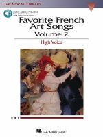 Favorite French art songs.