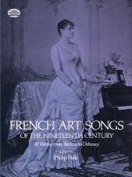 French art songs of the nineteenth century : 39 works from Berlioz to Debussy /