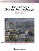 The French song anthology : high voice /