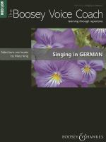 Singing in German /