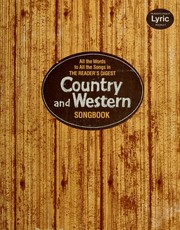 The Reader's Digest country and western songbook /