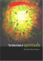 The Oxford book of spirituals /