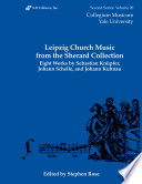 Leipzig church music from the Sherard collection /