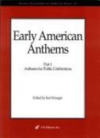 Early American anthems /