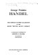 George Frideric Handel - the Newman Plower Collection in the Henry Watson Music Library: a catalogue /