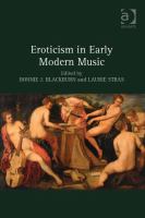 Eroticism in early modern music /