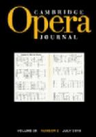 Cambridge opera journal.