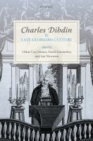 Charles Dibdin and late Georgian culture /