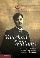 The Cambridge companion to Vaughan Williams /