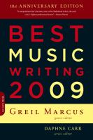 Best music writing 2009 /