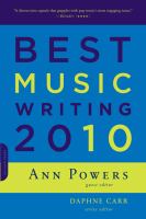 Best music writing 2010 /