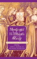 Medieval woman's song : cross-cultural approaches /