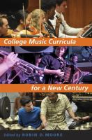 College music curricula for a new century /