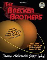 The Brecker Brothers : electric jazz-fusion : play-a-long book/cd set /
