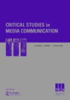 Critical studies in mass communication : CSMC : a publication of the Speech Communication Association.