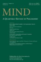 Mind; a quarterly review of psychology and philosophy.