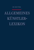 Allgemeines Künstlerlexikon : die bildenden Künstler aller Zeiten und Völker.