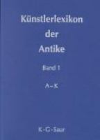 Künstlerlexikon der Antike /