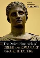 The Oxford handbook of Greek and Roman art and architecture /