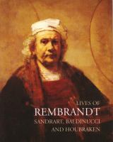 Lives of Rembrandt /