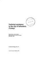 Technical assistance to the city of Safranbolu (Turkey) /