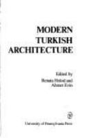 Modern Turkish architecture /